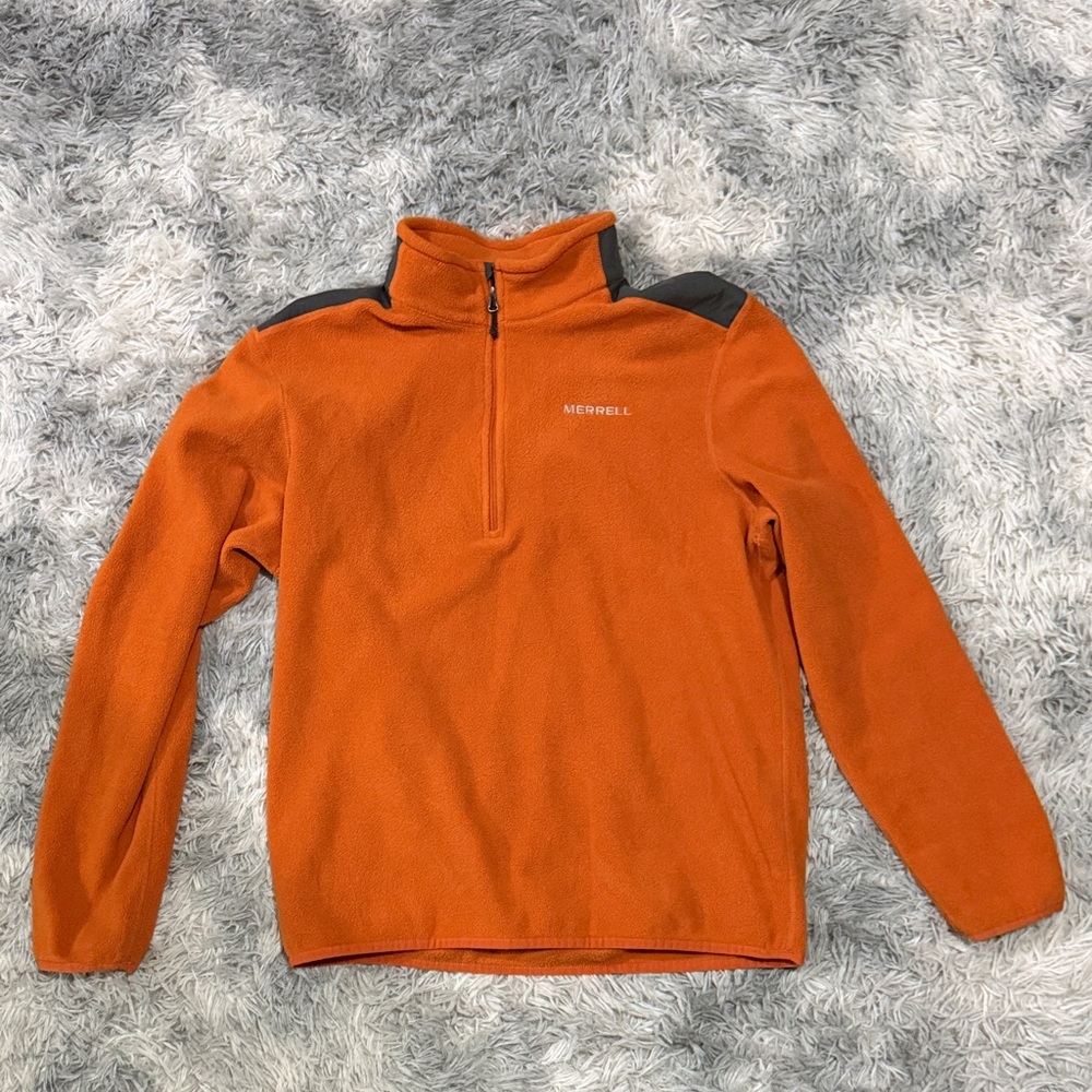 Merrell quarter Zip sweater Medium